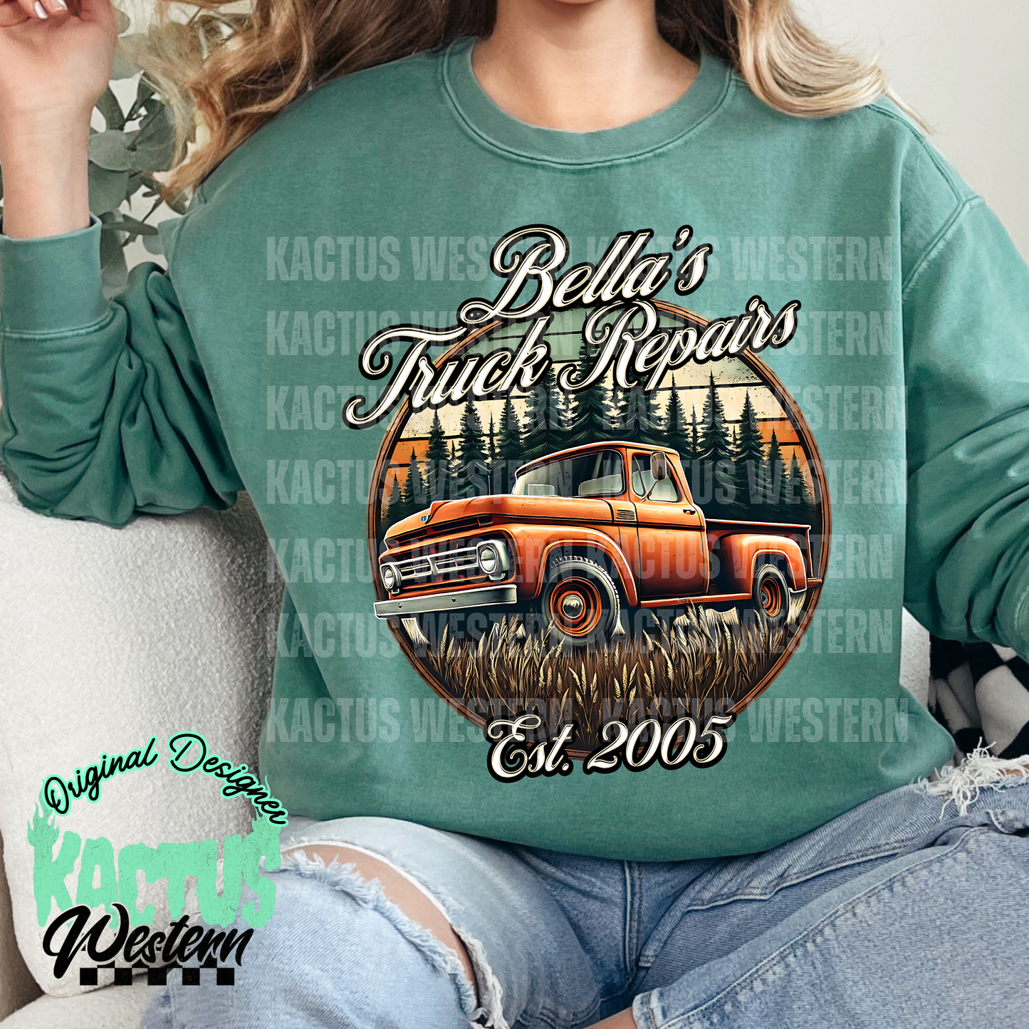 Bella's Truck Repairs PNG - Digital Download