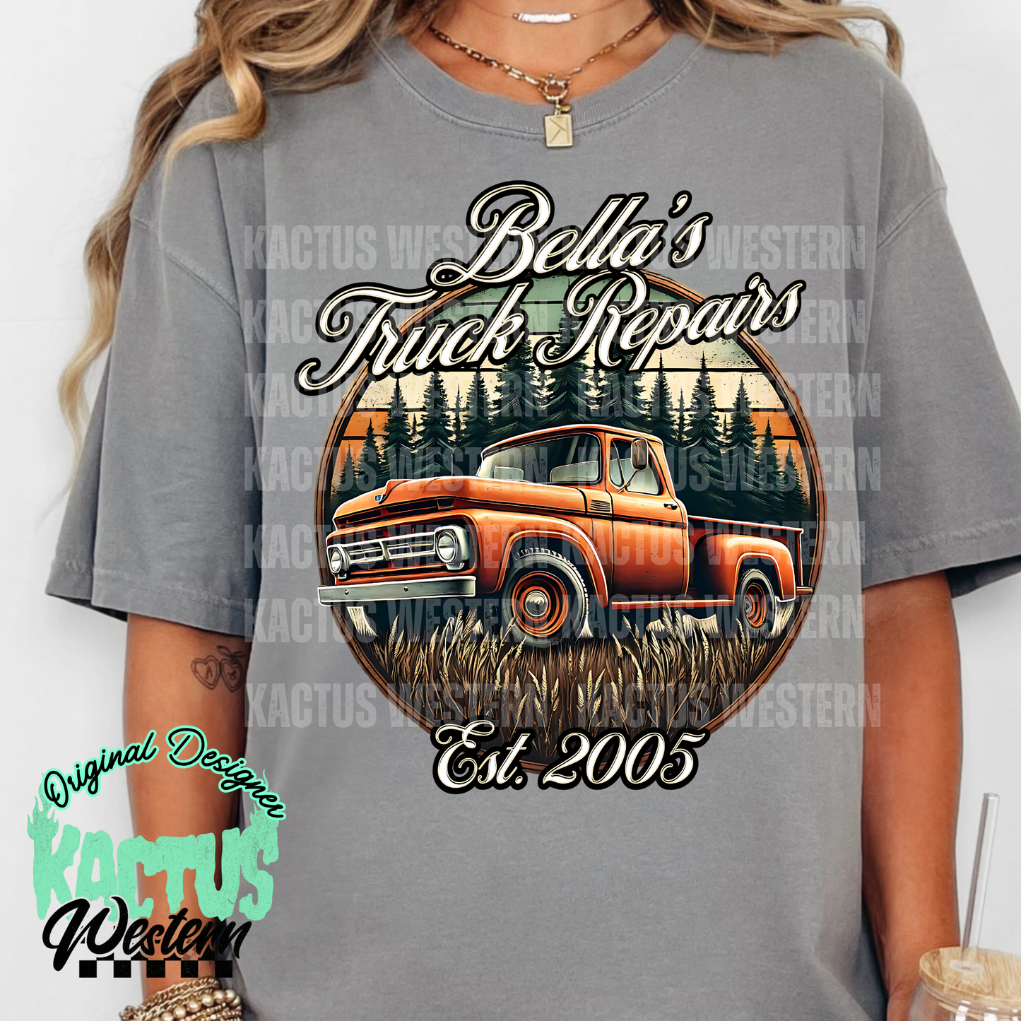 Bella's Truck Repairs PNG - Digital Download