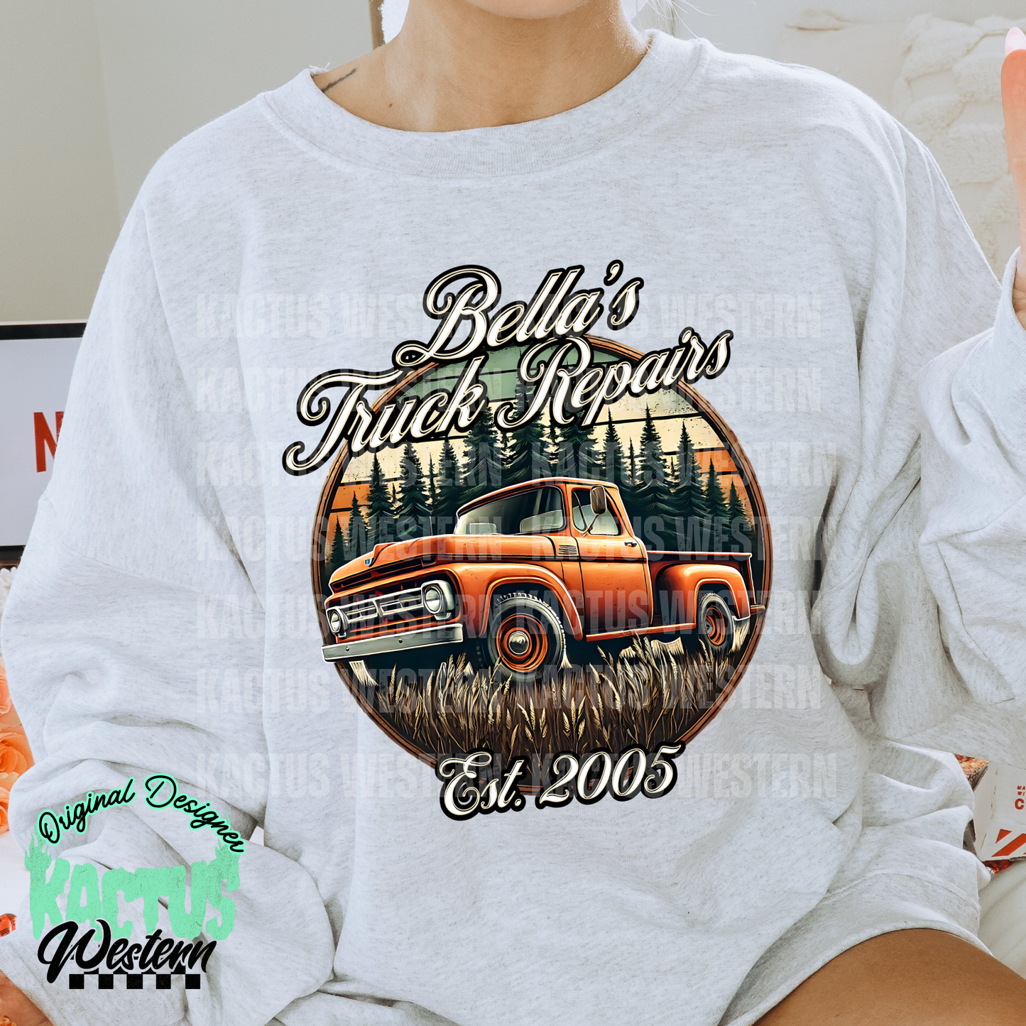 Bella's Truck Repairs PNG - Digital Download