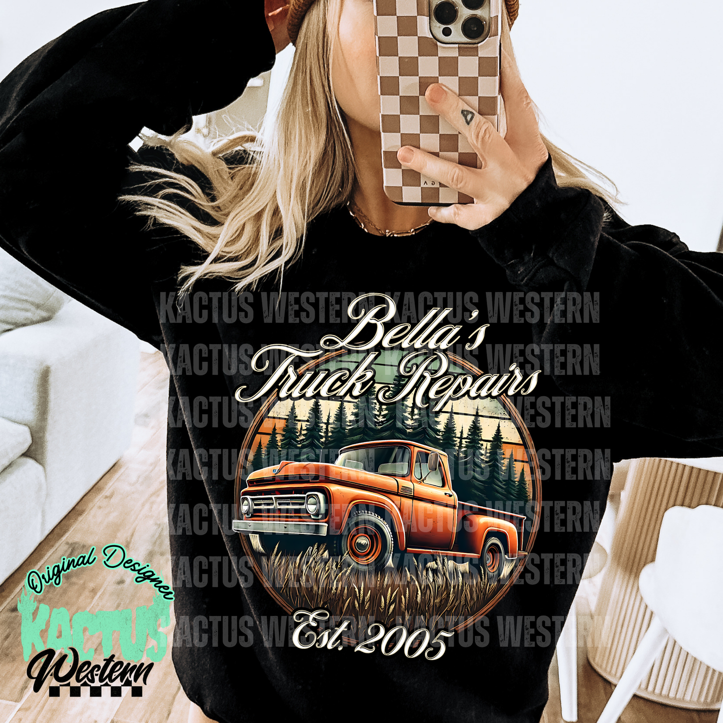 Bella's Truck Repairs PNG - Digital Download